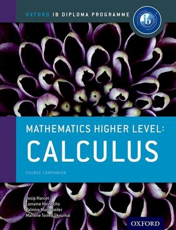 PY - 2013. . Ib math hl option calculus textbook pdf
